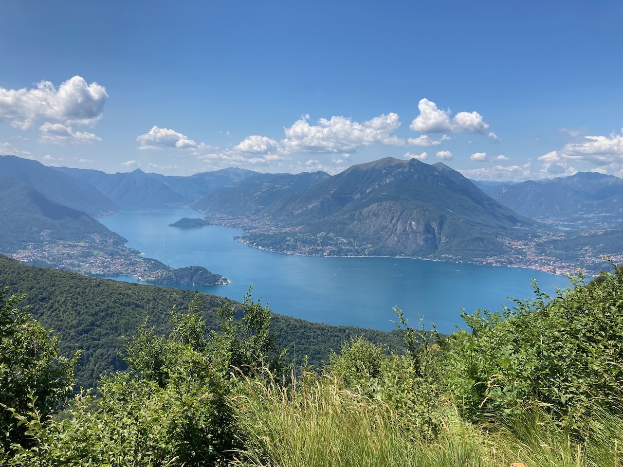 View from Aguelio Pass