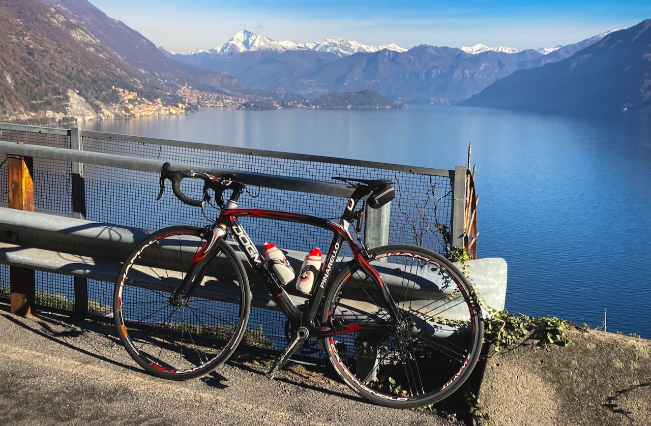 Descending back to Lake Como
